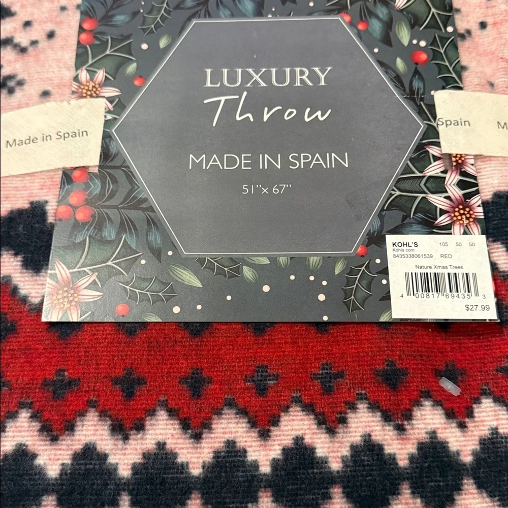 Christmas Throw Blanket